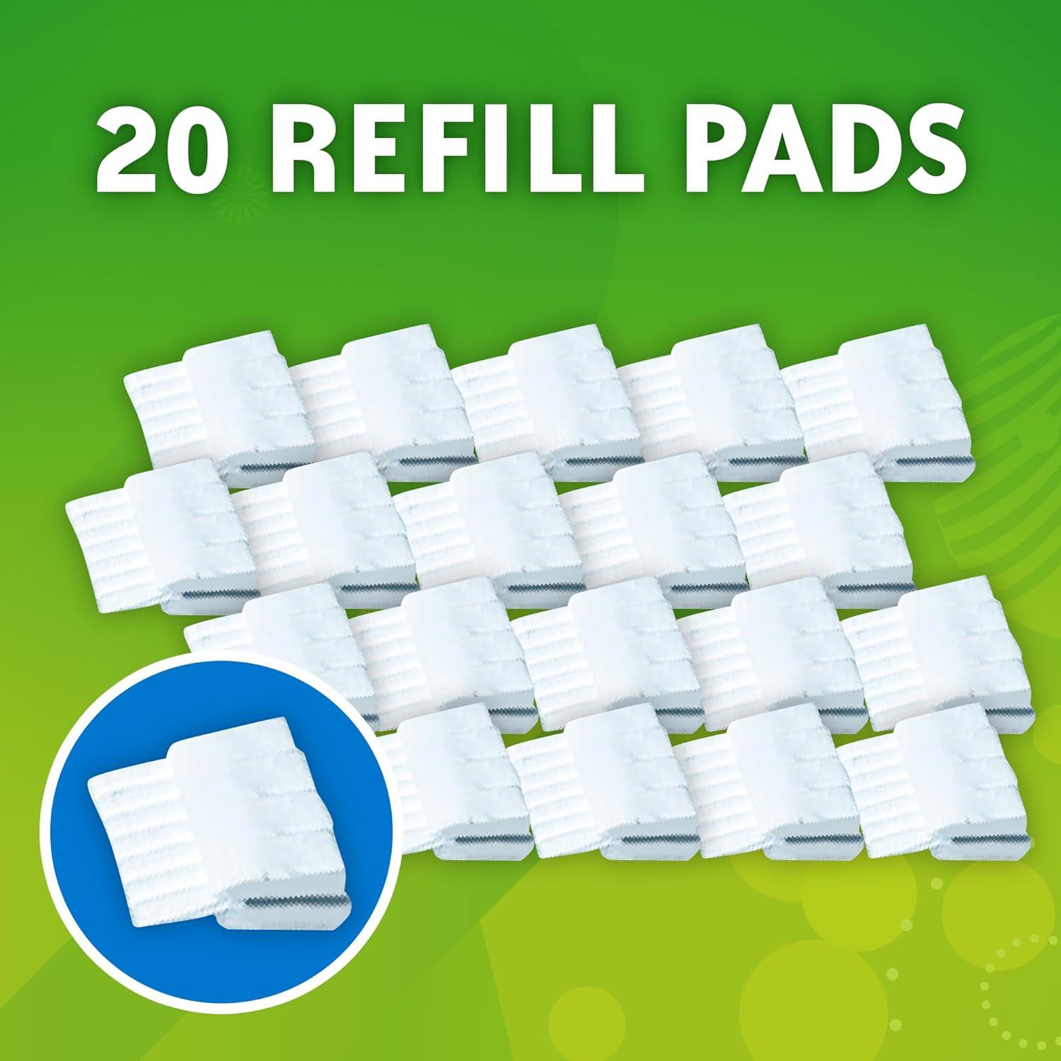 image:imageScrubbing Bubbles Flushable Toilet Bowl Wand Cleaner Refills Fresh Brush Cleaner Toilet Refill Pads Removes Limescale amp Odors Citrus Scent 20 Count Pack of 120 Count Pack of 2