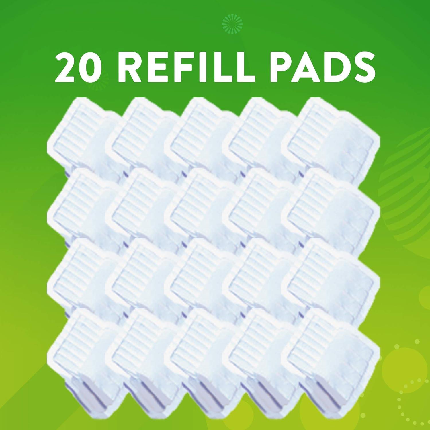image:imageScrubbing Bubbles Flushable Toilet Bowl Wand Cleaner Refills Fresh Brush Cleaner Toilet Refill Pads Removes Limescale amp Odors Citrus Scent 20 Count Pack of 120 Count Pack of 4