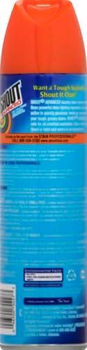 image:imageShout Advanced Grease Busting Foam Laundry Stain Remover Oil and Grease Stain Remover for Clothes Laundry Works on motor oil bike grease cooking oil and more 18oz CanUnscented