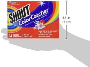 image:imageShout Color Catcher Sheets for Laundry Allow Mixed Washes Prevent Color Runs and Maintain Original Clothing 24 Count Pack of 1224 Count Pack of 2