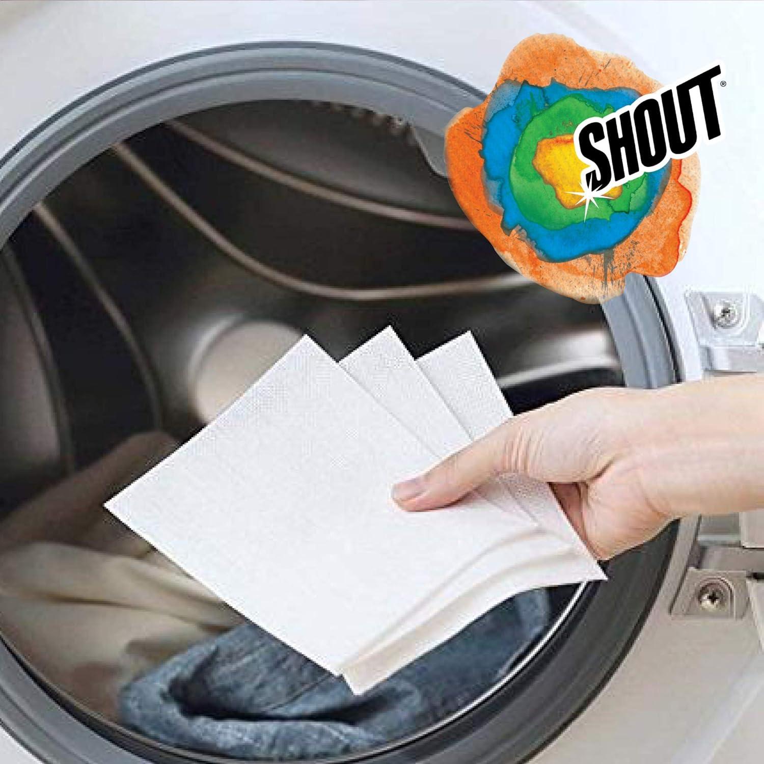 image:imageShout Color Catcher Sheets for Laundry Allow Mixed Washes Prevent Color Runs and Maintain Original Clothing 24 Count Pack of 1224 Count Pack of 2