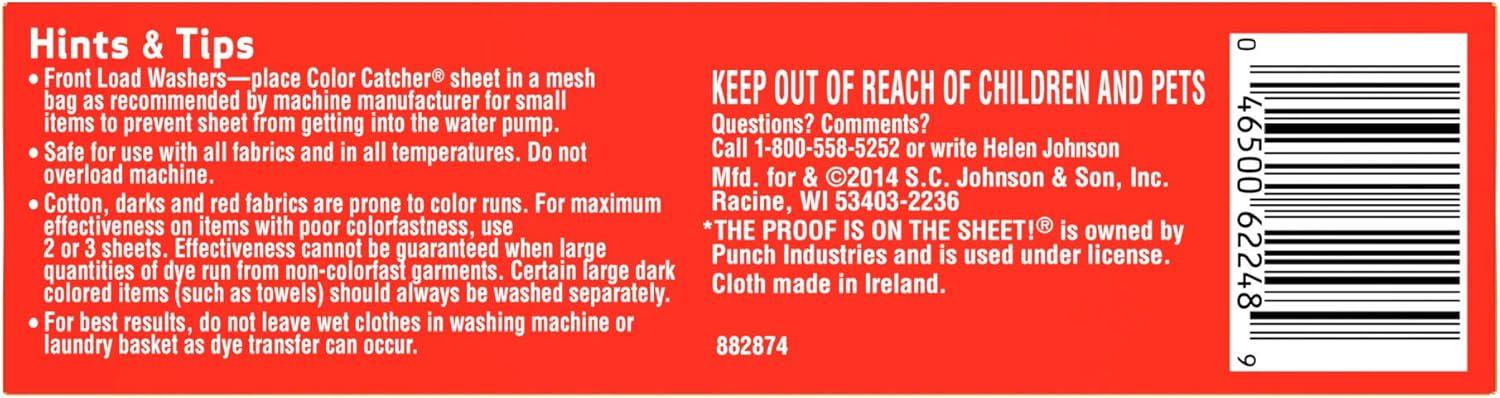 image:imageShout Color Catcher Sheets for Laundry Allow Mixed Washes Prevent Color Runs and Maintain Original Clothing 24 Count Pack of 1224 Count Pack of 2