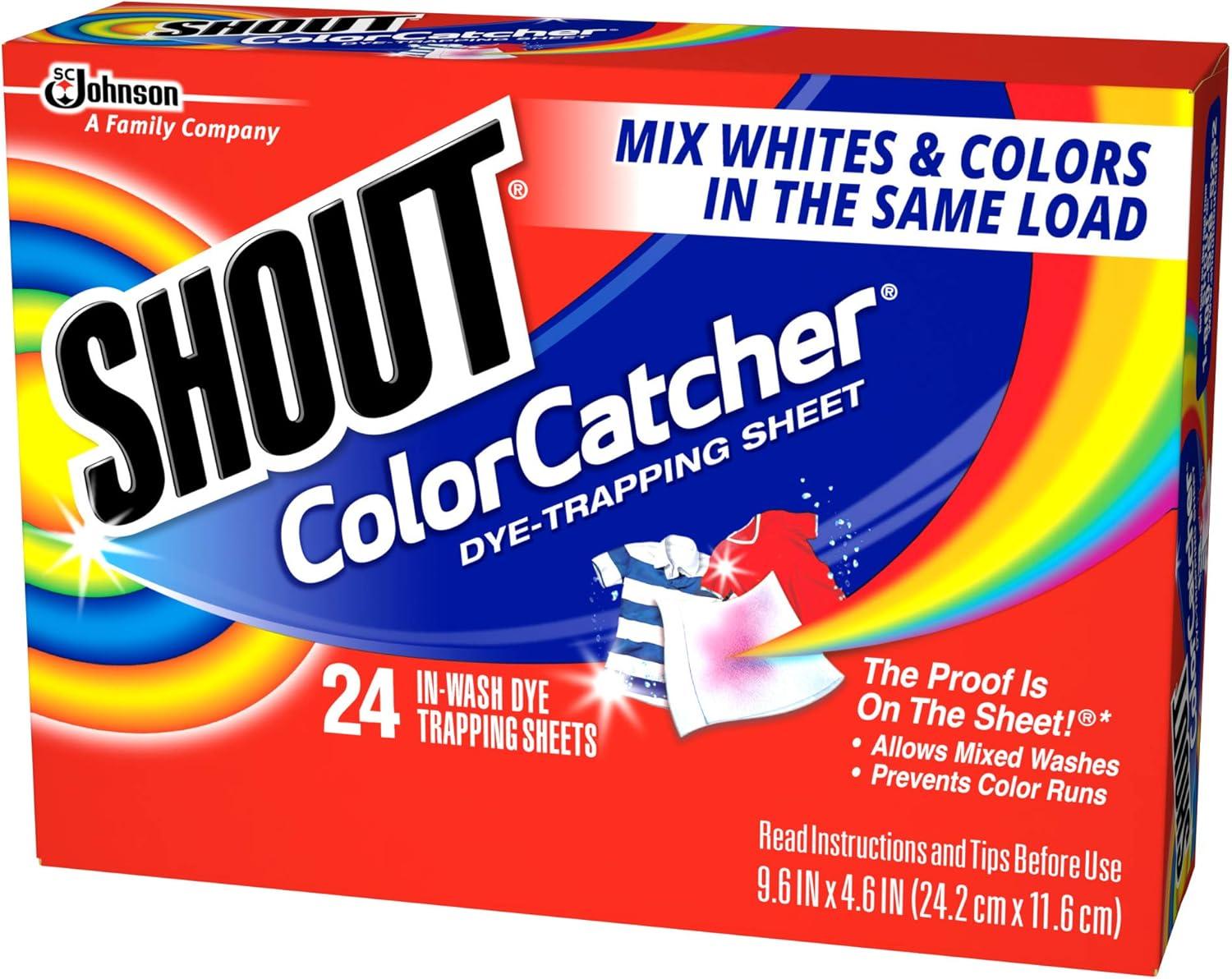 image:imageShout Color Catcher Sheets for Laundry Allow Mixed Washes Prevent Color Runs and Maintain Original Clothing 24 Count Pack of 1224 Count Pack of 2