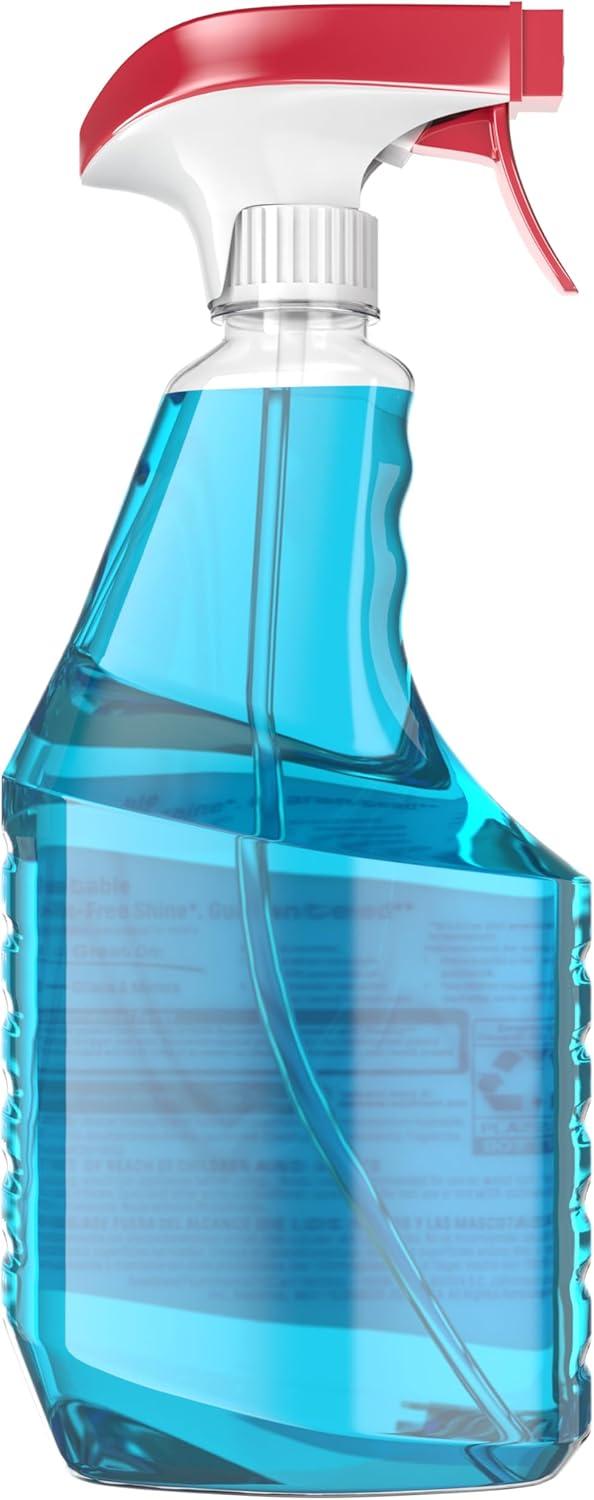 image:imageWindex Refill Original Blue Glass and Window Cleaner Bottles 1 Reusable Spray Trigger Surface Cleaning Spray Original Blue Scent 32 Fl Oz Pack of 323 Fl Oz Pack of 2