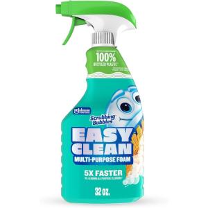 image:imageScrubbing Bubbles Easy Clean Foaming BleachFree Bathroom All Purpose Cleaner FastActing Foam Cleans Limescale Dirt and Grime on Showers Sinks Toilets Tiles Counters amp More 32oz Spray32 Fl Oz Pack of 1
