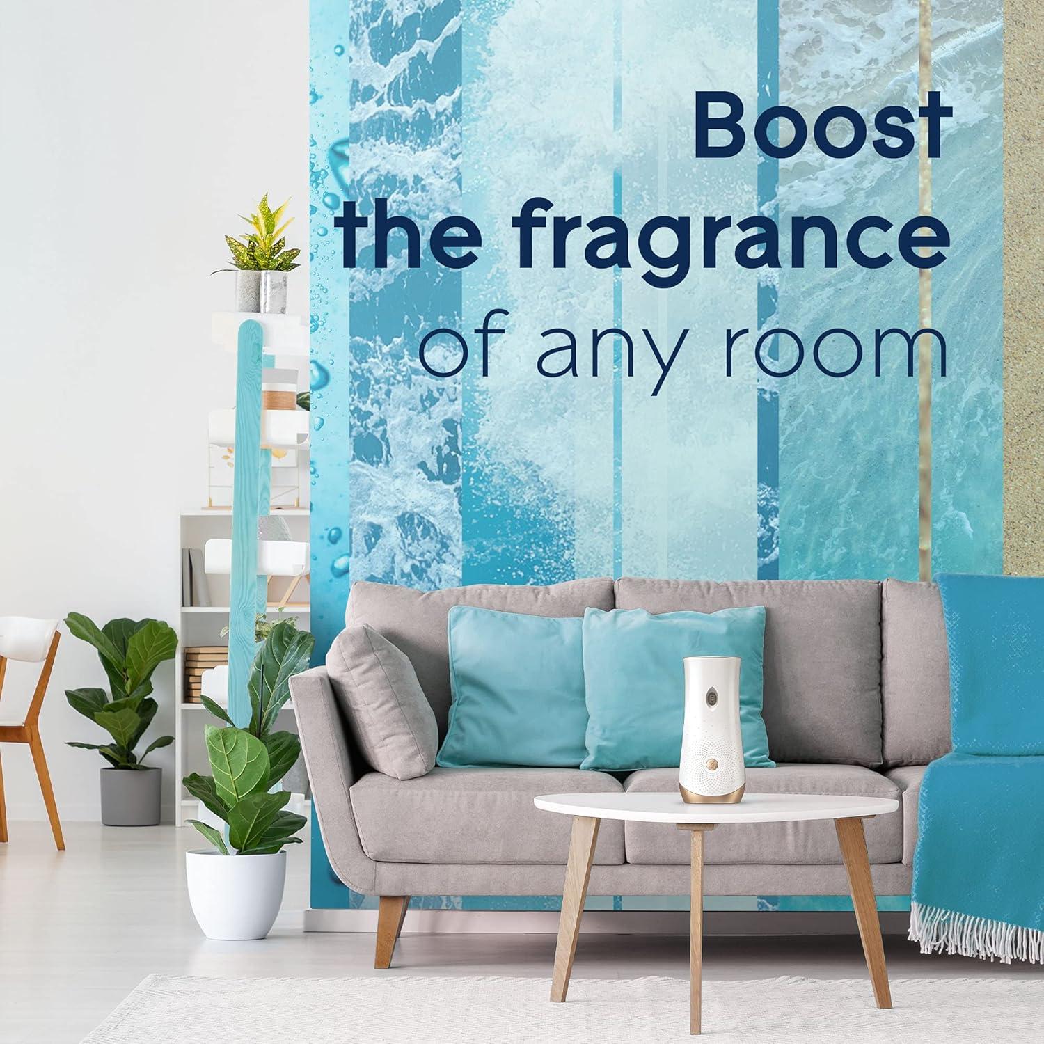 image:imageGlade Automatic Spray Air Freshener Refill Scented Air Freshener for Home and Bathroom Clean Linen 62 Oz 3 CountAqua Waves