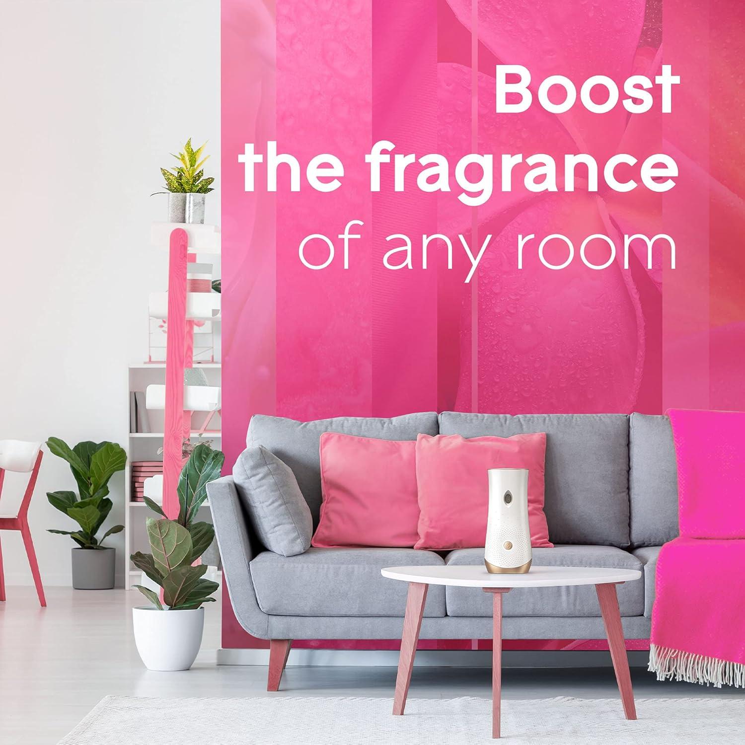 image:imageGlade Automatic Spray Air Freshener Refill Scented Air Freshener for Home and Bathroom Clean Linen 62 Oz 3 CountExotic Tropical Blossoms