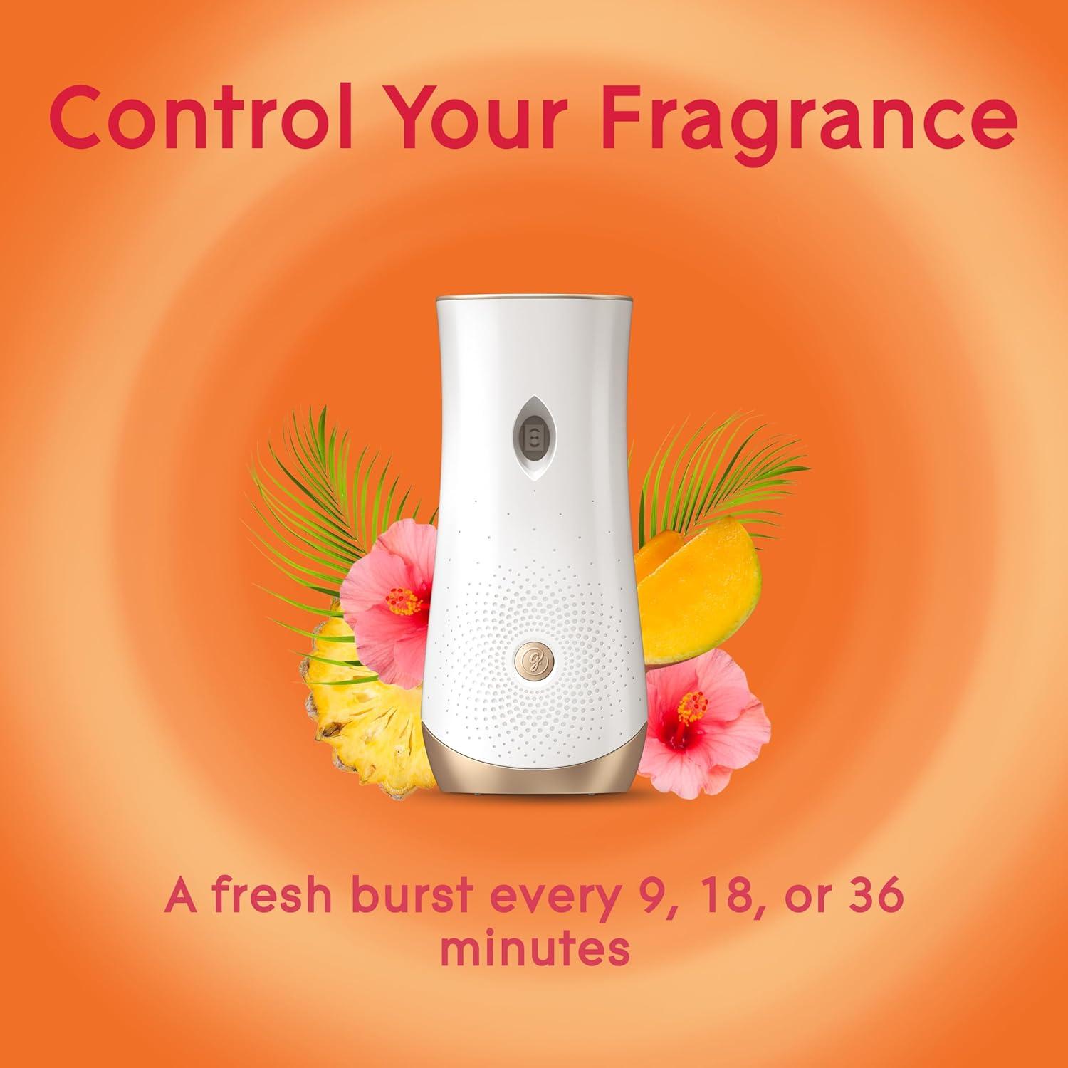 image:imageGlade Automatic Spray Air Freshener Refill Scented Air Freshener for Home and Bathroom Clean Linen 62 Oz 3 CountHawaiian Breeze