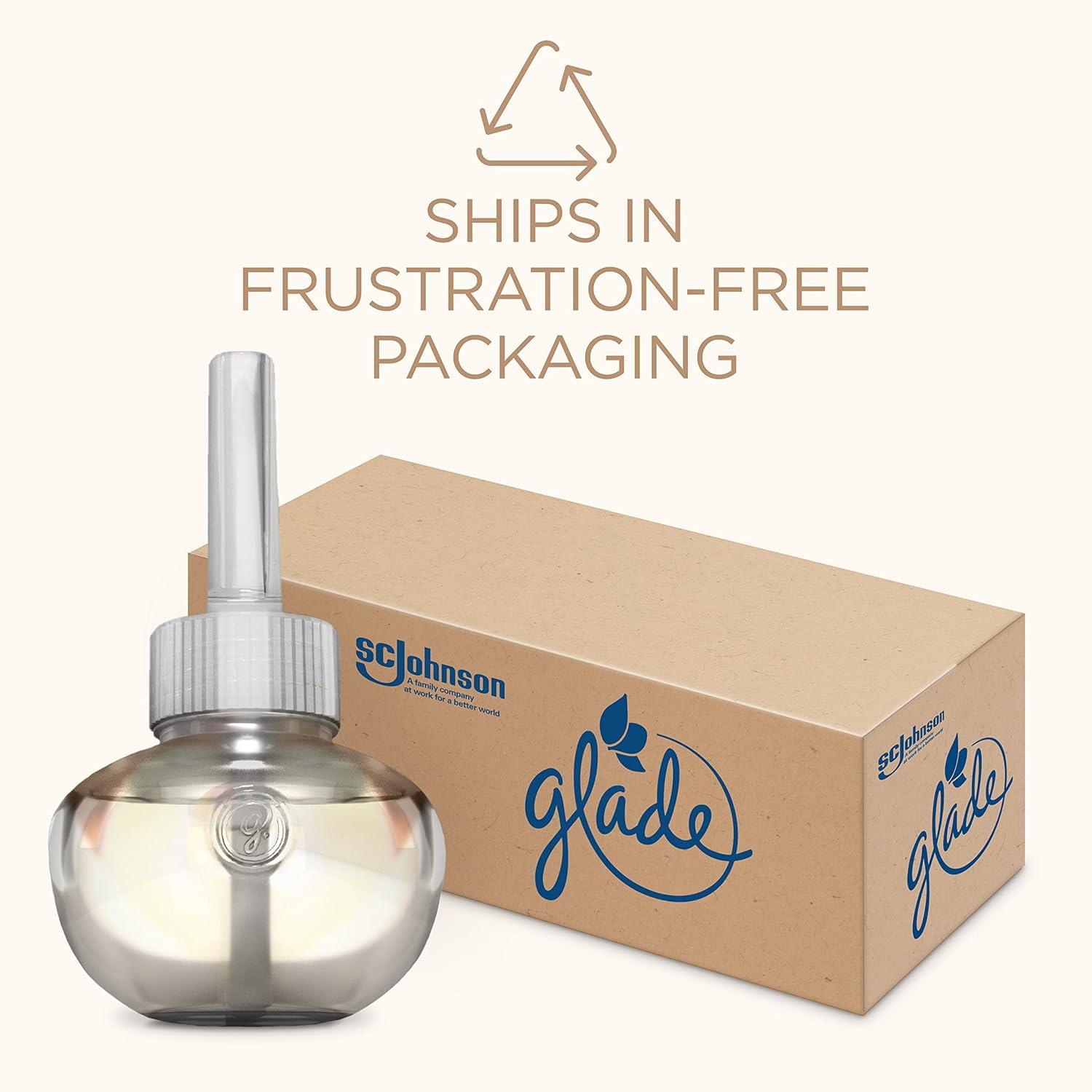 image:imageGlade PlugIns Refills Air Freshener Scented and Essential Oils for Home and Bathroom Cashmere Woods 67 Fl Oz 10 CountCashmere Woods