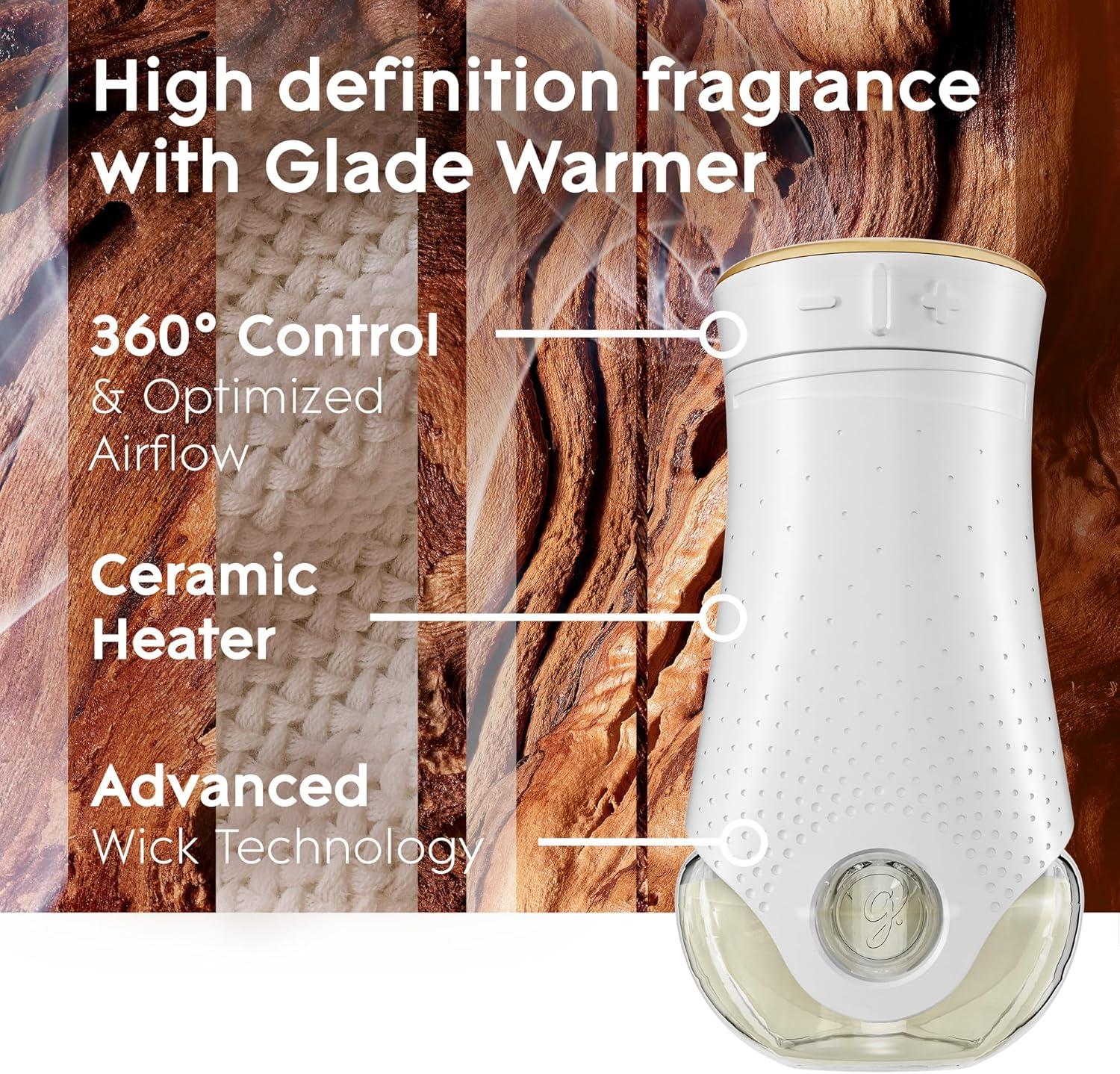 image:imageGlade PlugIns Refills Air Freshener Scented and Essential Oils for Home and Bathroom Cashmere Woods 67 Fl Oz 10 CountCashmere Woods