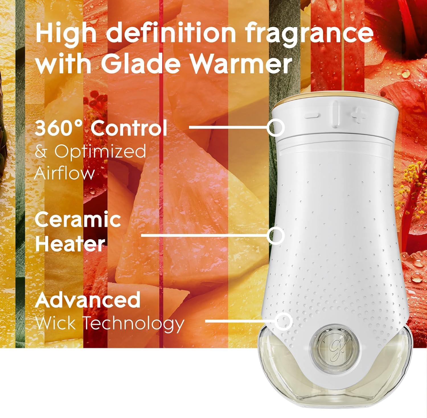 image:imageGlade PlugIns Refills Air Freshener Scented and Essential Oils for Home and Bathroom Cashmere Woods 67 Fl Oz 10 CountHawaiian Breeze