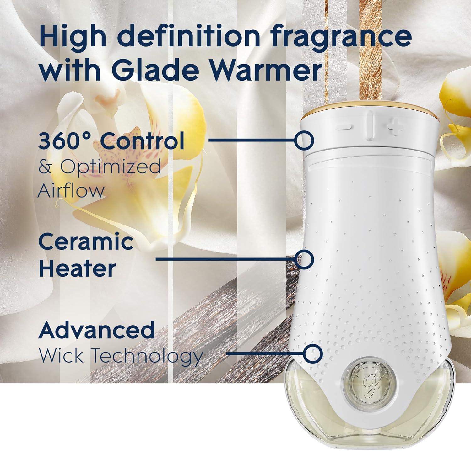 image:imageGlade PlugIns Refills Air Freshener Scented and Essential Oils for Home and Bathroom Cashmere Woods 67 Fl Oz 10 CountSheer Vanilla Embrace