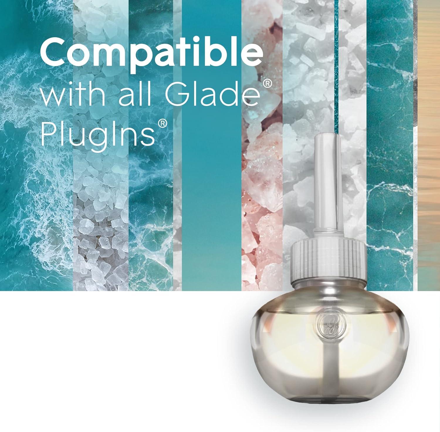 image:imageGlade PlugIns Refills Air Freshener Scented and Essential Oils for Home and Bathroom Cashmere Woods 67 Fl Oz 10 CountSky Sea Salt