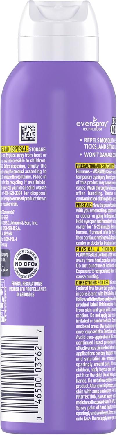 image:imageOFF Clean Feel Insect Repellent Aerosol with 20 Picaridin Bug Spray with Long Lasting Protection from Mosquitoes Feels Good on Skin 5 oz5 Ounce Pack of 1