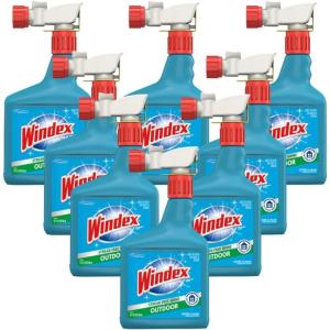 image:imageWindex Outdoor Window and Glass Cleaner for Hose Ammonia Free Concentrated Formula for Deep Outdoor Clean Patio Cleaner Compatible With All Hoses 32 Fl Oz Pack of 232 Fl Oz Pack of 8
